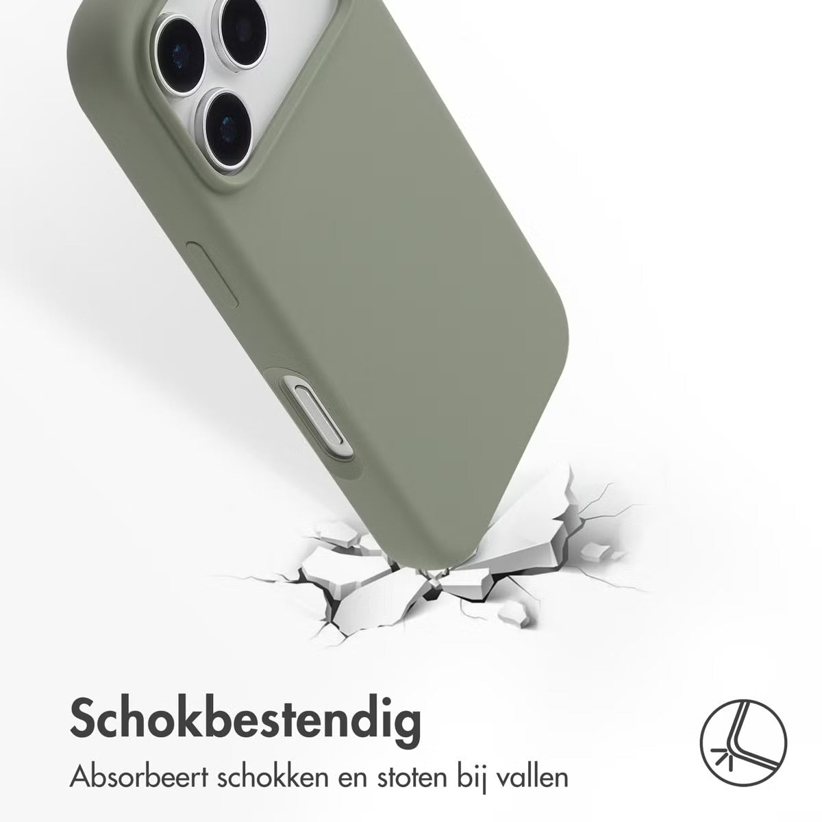 Access Liquid Silicone Backcover with MagSafe for Apple iPhone 17 Pro - Cooper Green
 This is where the afbeeldingen-gallery is located