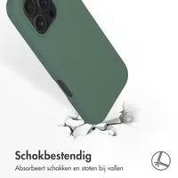 Access Liquid Silicone Backcover with MagSafe for Apple iPhone 16 Pro - Donkergroen
