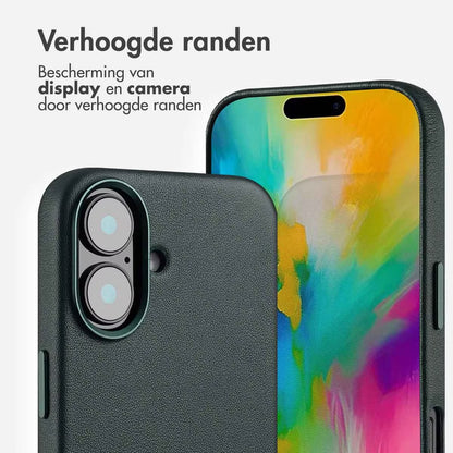 Access MagSafe Leather Backcover for Apple iPhone 16 - Cedar Green