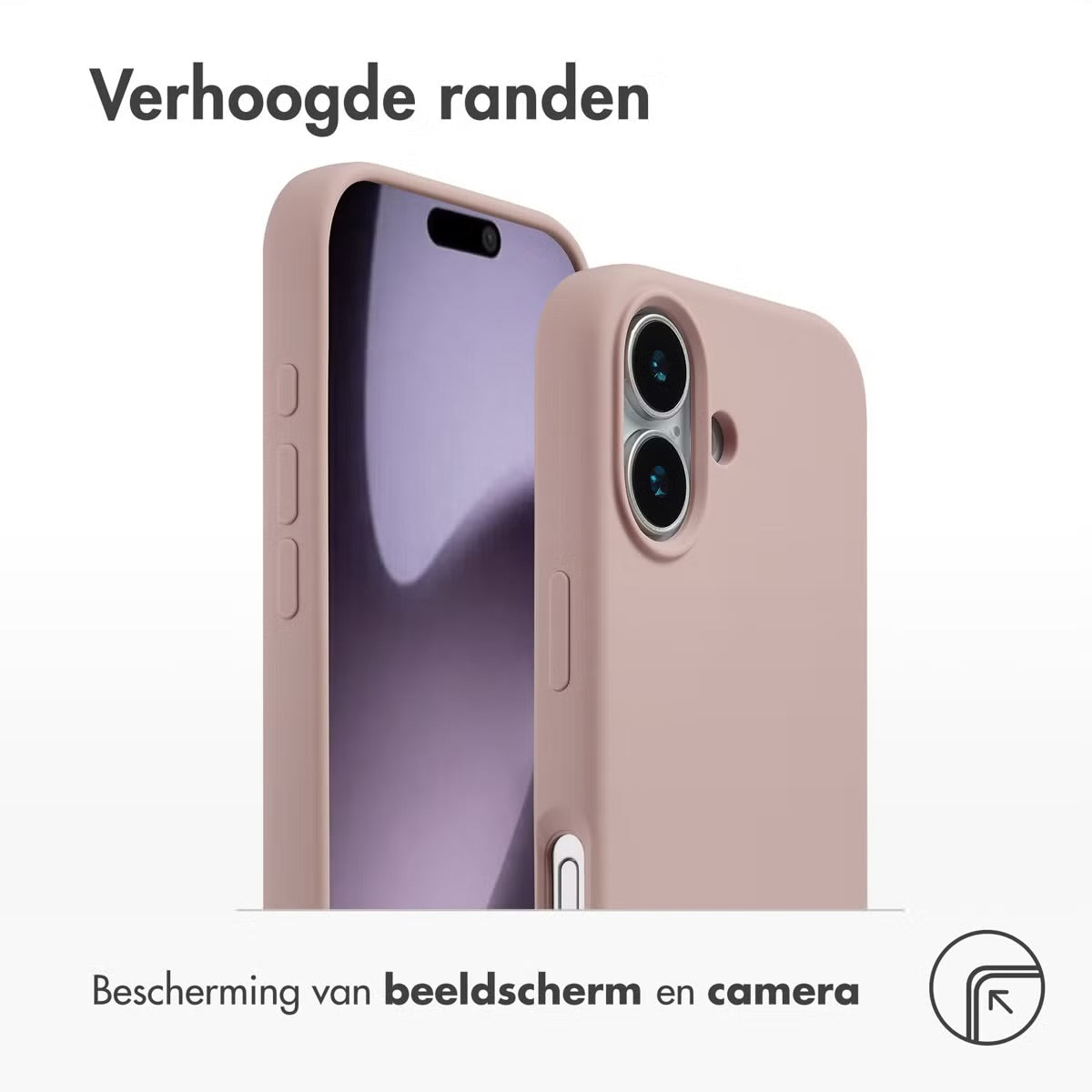 Access Liquid Silicone Backcover with MagSafe for Apple iPhone 17 - Rose