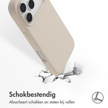 Access Liquid Silicone Backcover with MagSafe for Apple iPhone 17 Pro - Stone