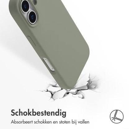 Access Liquid Silicone Backcover with MagSafe for Apple iPhone 17 - Cooper Green