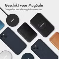 Access Liquid Silicone Backcover with MagSafe for Apple iPhone 15 - Donkerblauw