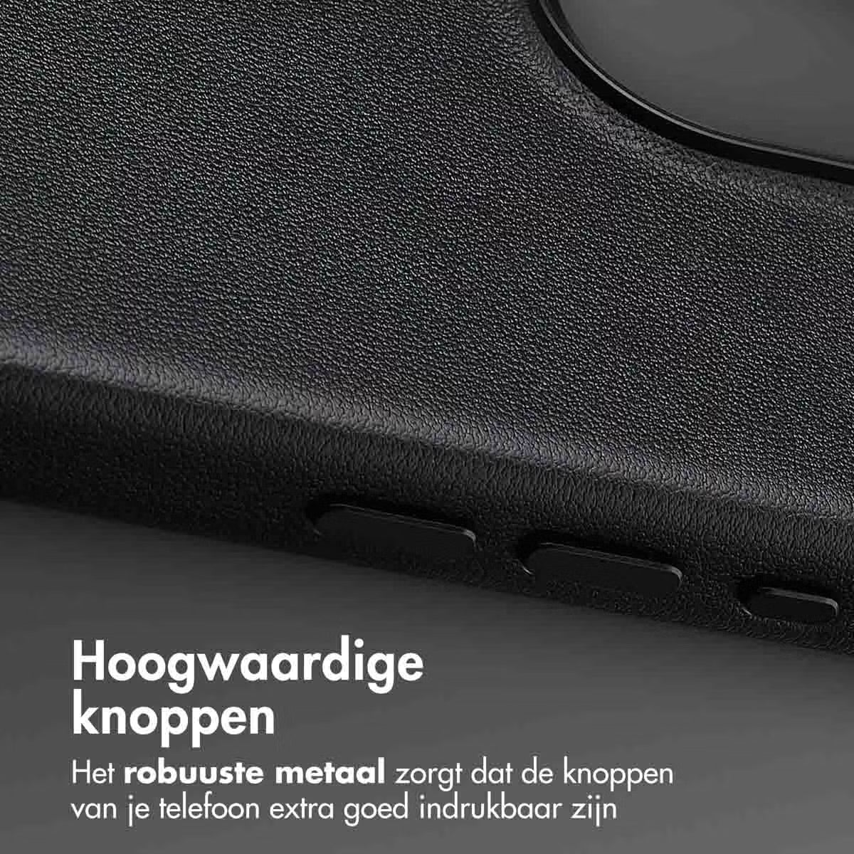 Access MagSafe Leather Backcover for Apple iPhone 16 Pro Max - Onyx Black