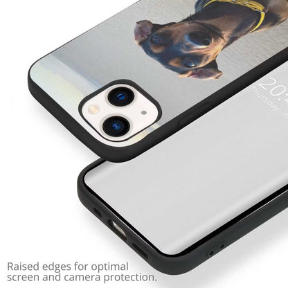 Ontwerp je eigen Apple iPhone 13 Mini gel casesje - Black