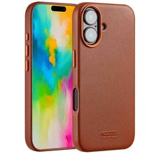 Access MagSafe Leather Backcover for Apple iPhone 16 - Sienna Brown