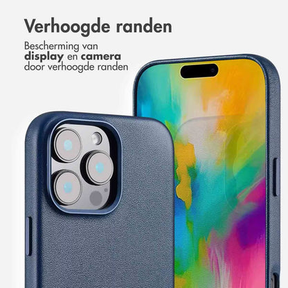 Access MagSafe Leather Backcover for Apple iPhone 16 Pro Max - Nightfall Blue