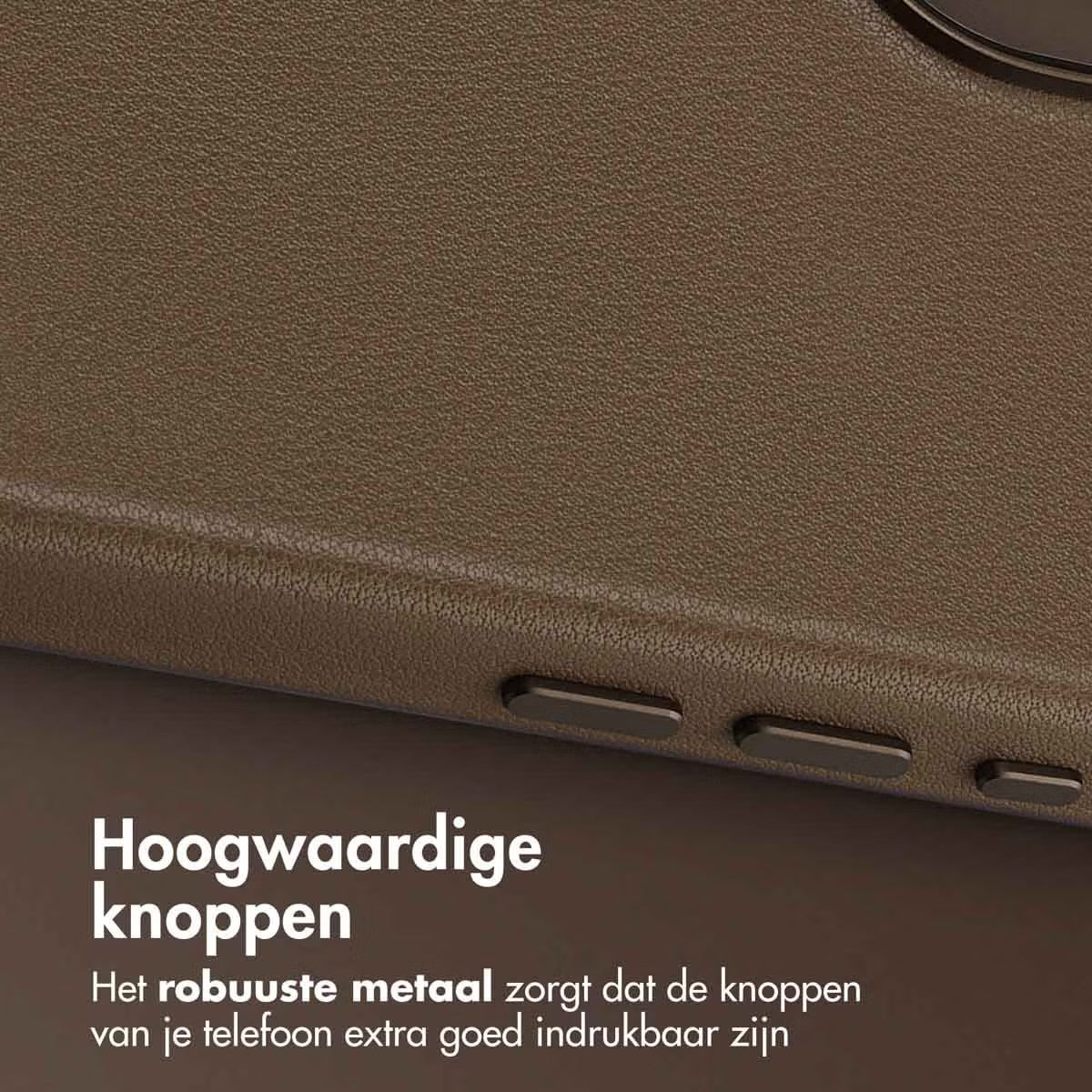 Access MagSafe Leather Backcover for Apple iPhone 17 - Coffee 