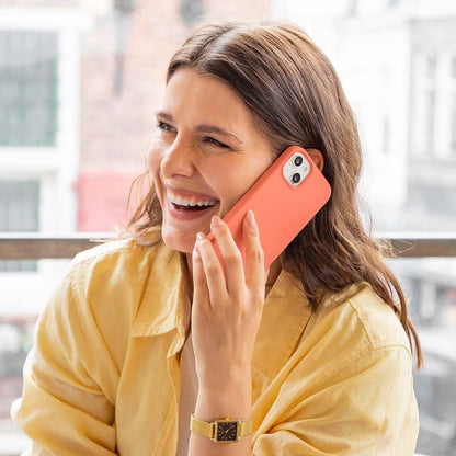 Access Liquid Silicone Backcover with MagSafe for Apple iPhone 14 - Nectarine