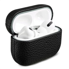 Accezz Echt Leren Case for Apple AirPods Pro 2 - Black