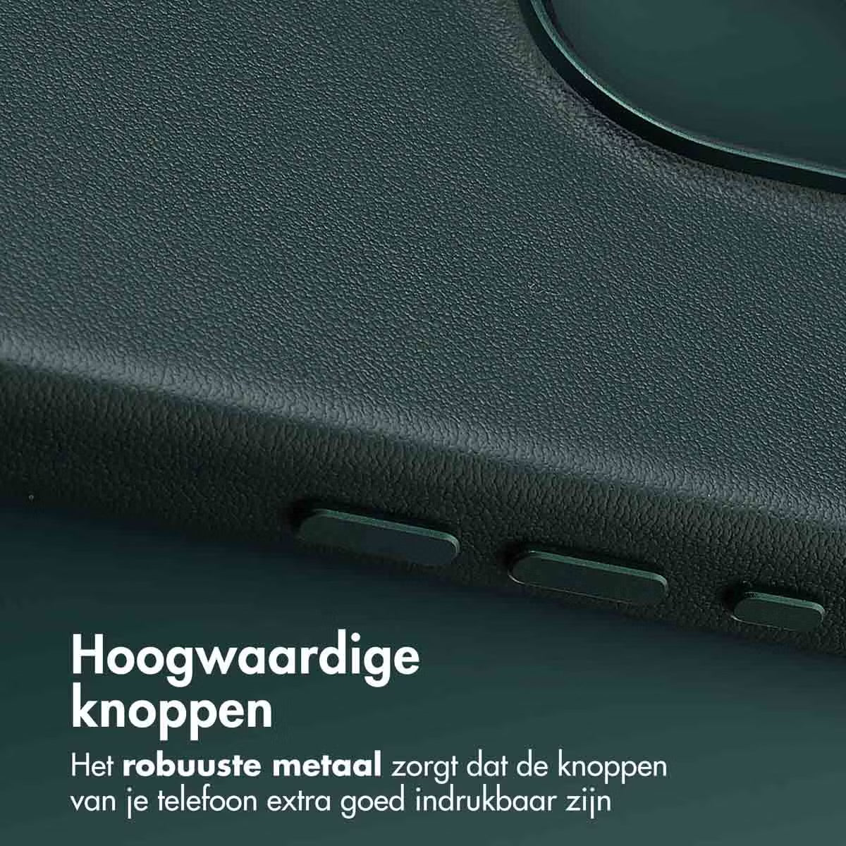 Access MagSafe Leather Backcover for Apple iPhone 16 Pro Max - Cedar Green