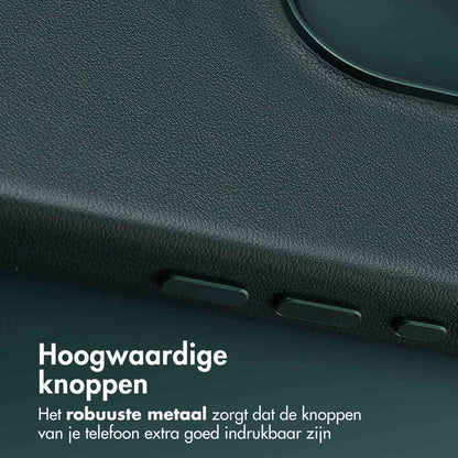 Access MagSafe Leather Backcover for Apple iPhone 16 Pro Max - Cedar Green