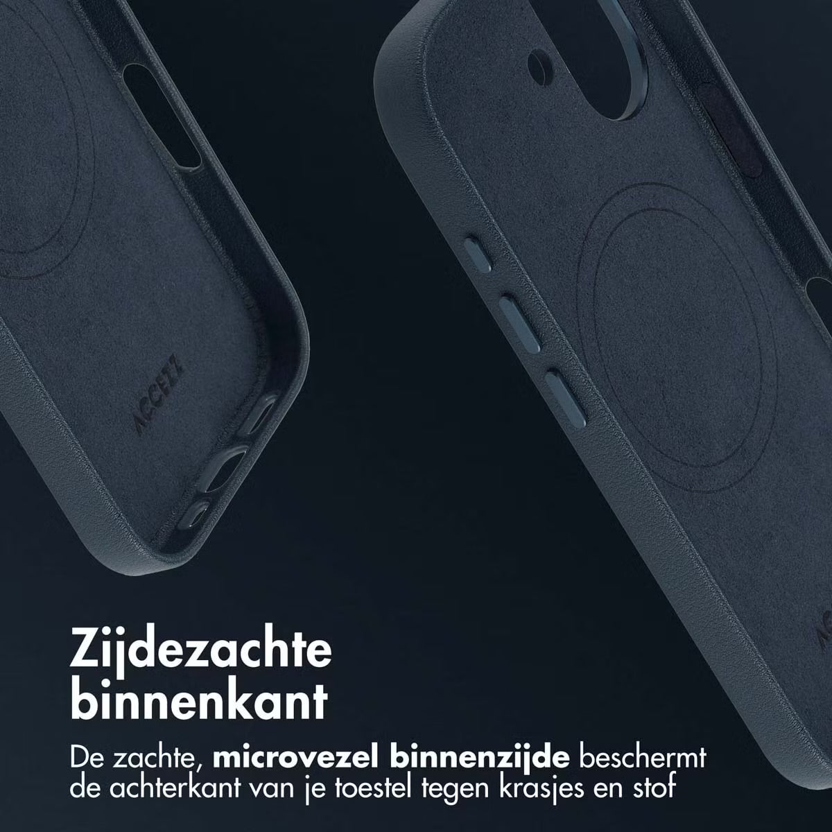 Access MagSafe Leather Backcover for Apple iPhone 17 - Nightfall Blue 