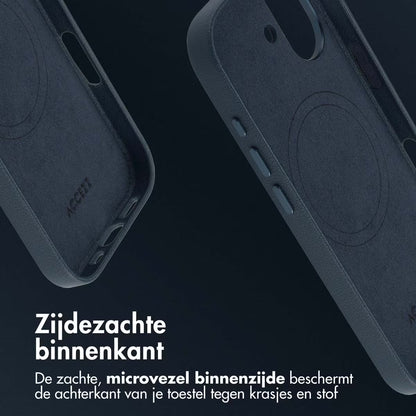 Access MagSafe Leather Backcover for Apple iPhone 17 - Nightfall Blue 