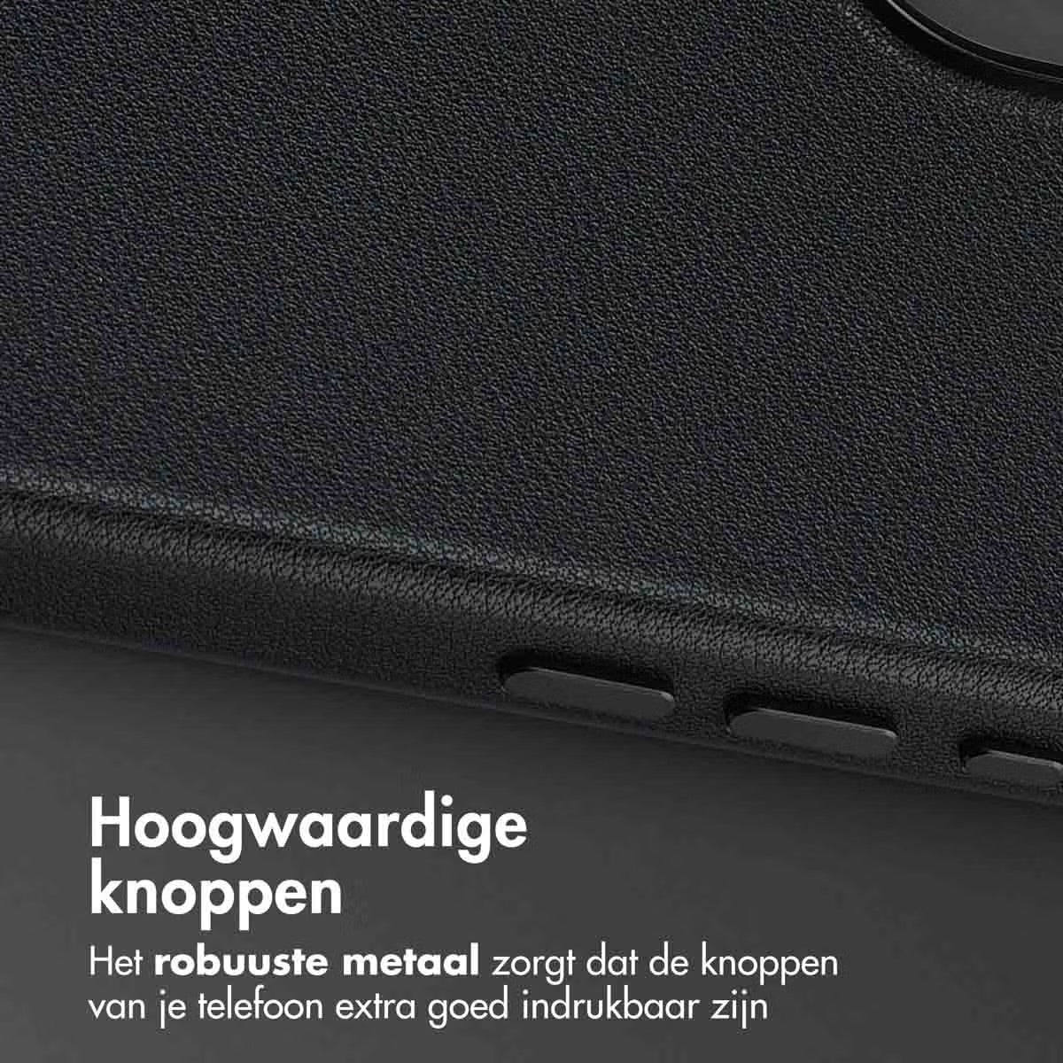 Access MagSafe Leather Backcover for Apple iPhone 17 - Onyx Black 