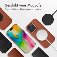 Access MagSafe Leather Backcover for Apple iPhone 16 Pro Max - Sienna Brown