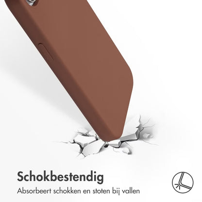 Access Liquid Silicone Backcover with MagSafe for Apple iPhone 16e - New Tea Brown