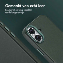 Access MagSafe Leather Backcover for Apple iPhone 17 - Cedar Green 