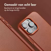 Access MagSafe Leather Backcover for Apple iPhone 16 Pro Max - Sienna Brown