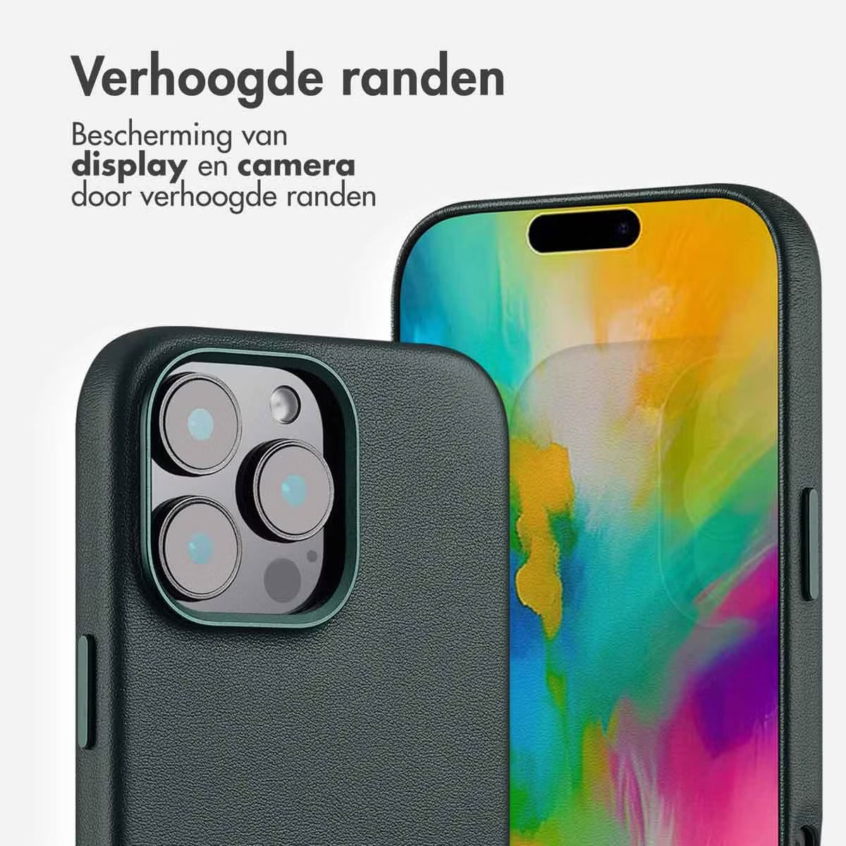 Access MagSafe Leather Backcover for Apple iPhone 16 Pro Max - Cedar Green