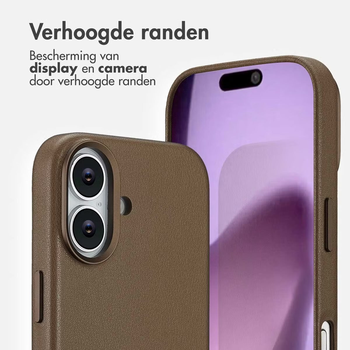 Access MagSafe Leather Backcover for Apple iPhone 17 - Coffee 