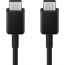 Samsung Original USB-C with USB-C cable in manufacturing - 1 meter - 25 Watt - Black
