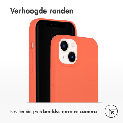 Access Liquid Silicone Backcover with MagSafe for Apple iPhone 14 - Nectarine