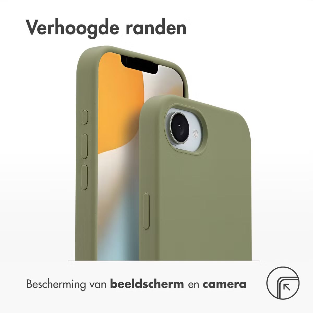 Access Liquid Silicone Backcover with MagSafe for Apple iPhone 16e - Cooper Green