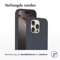 Access Liquid Silicone Backcover with MagSafe for Apple iPhone 16 Pro Max - Donkerblauw