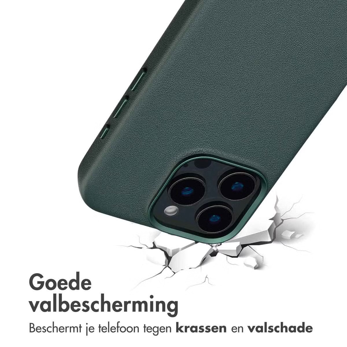 Access MagSafe Leather Backcover for Apple iPhone 16 Pro Max - Cedar Green