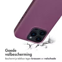 Access MagSafe Leather Backcover for Apple iPhone 16 Pro Max - Heath Purple