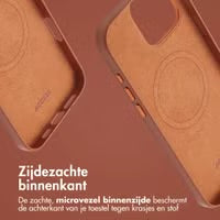 Access MagSafe Leather Backcover for Apple iPhone 16 Pro Max - Sienna Brown