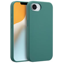 Access Liquid Silicone Backcover with MagSafe for Apple iPhone 16e - Donkergroen