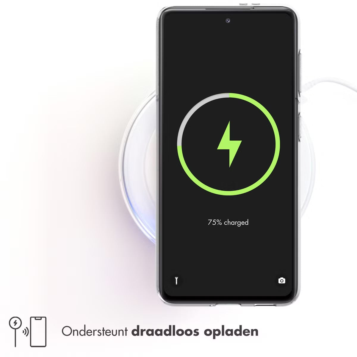 Accezz Clear Backcover for Apple iPhone 12 (Pro) - Transparent