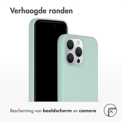 Access Liquid Silicone Backcover with MagSafe for Apple iPhone 15 Pro Max - Sky Blue