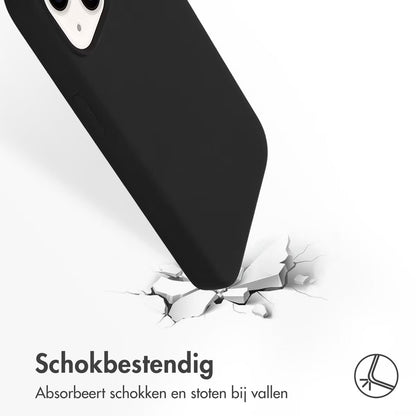 Access Liquid Silicone Backcover with MagSafe for Apple iPhone 14 - Black