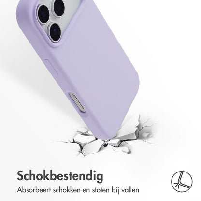 Access Liquid Silicone Backcover with MagSafe for Apple iPhone 17 Pro - Paars 