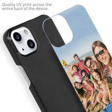 Ontwerp je eigen Apple iPhone 13 Mini hardcase casesje - Black