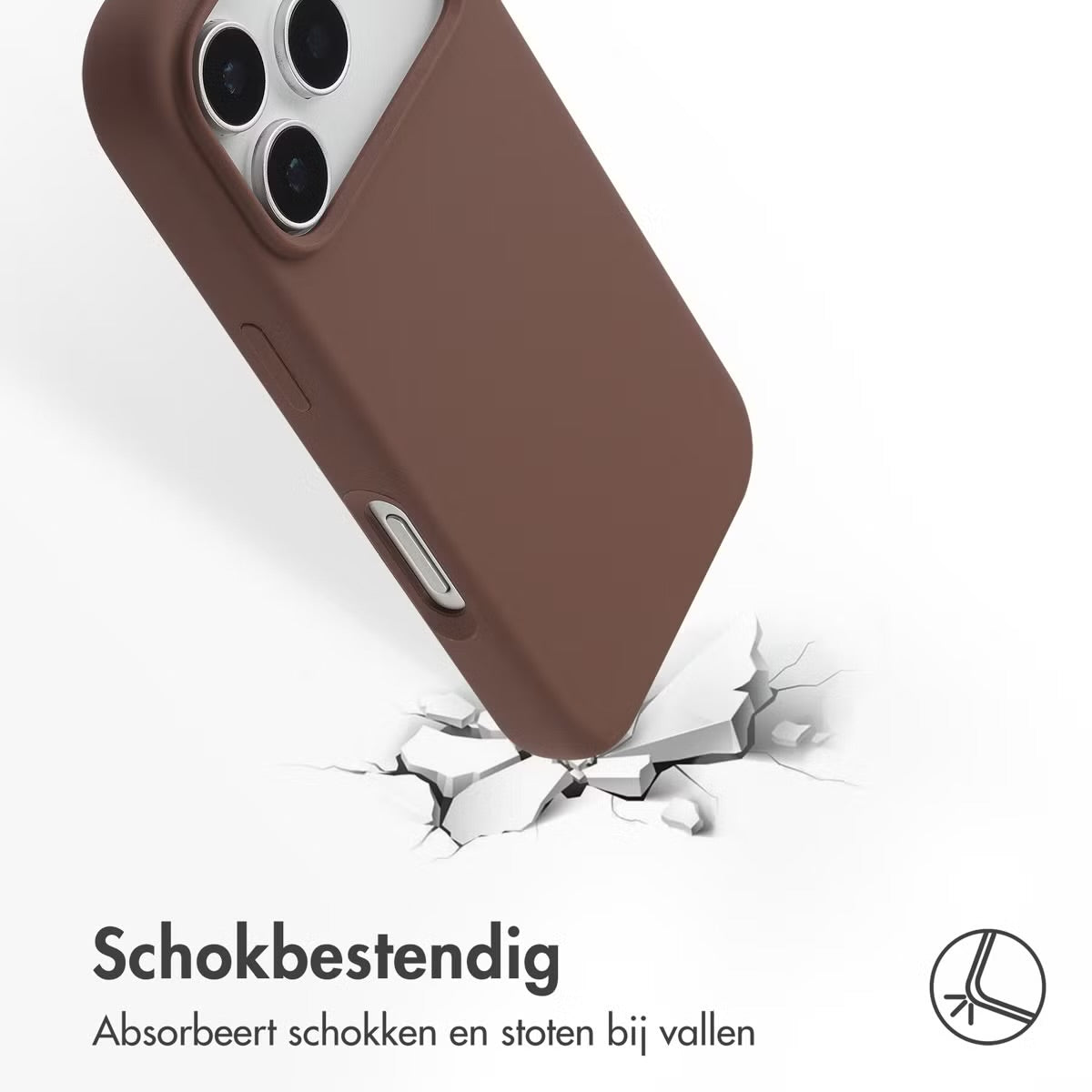 Access Liquid Silicone Backcover with MagSafe for Apple iPhone 17 Pro - New Tea Brown