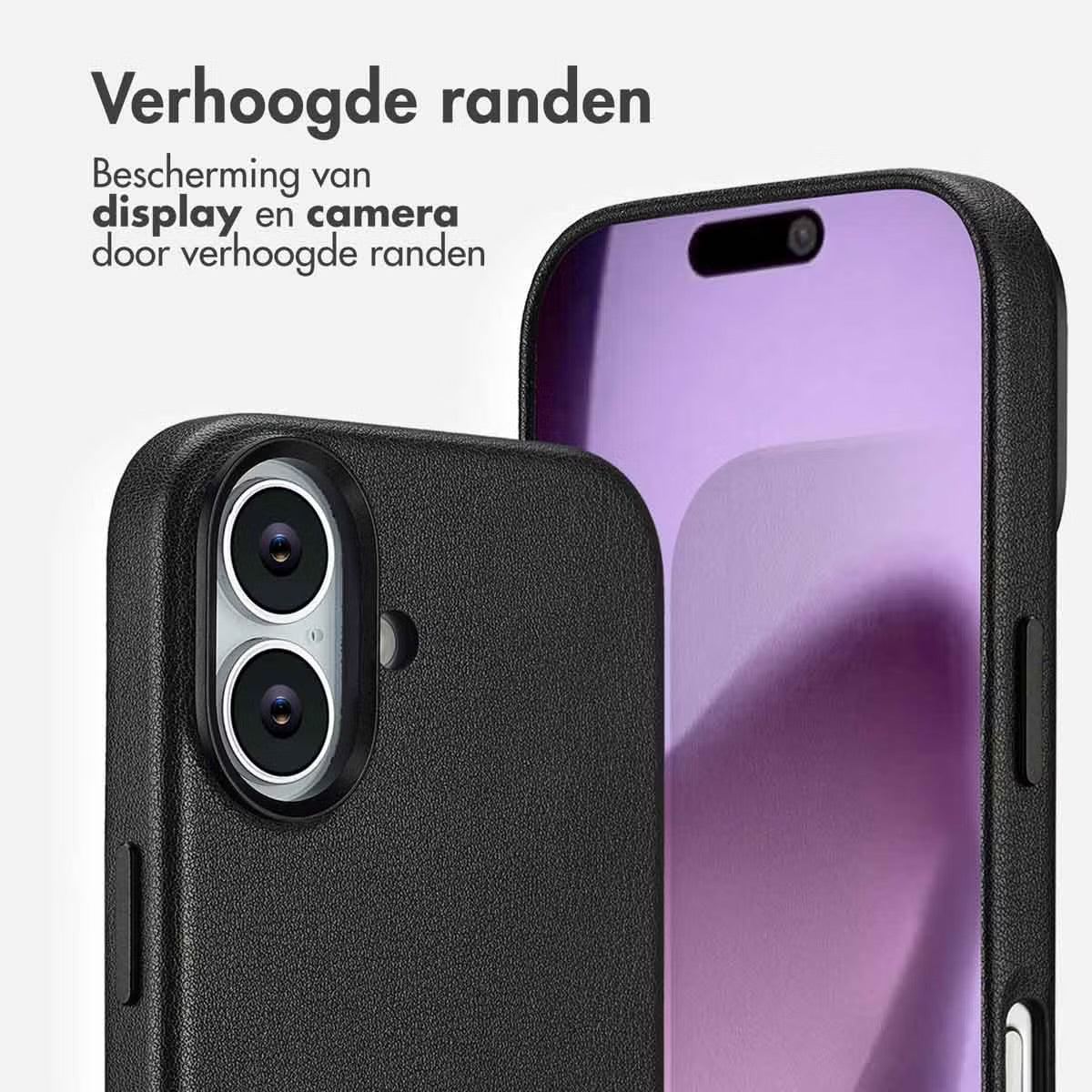 Access MagSafe Leather Backcover for Apple iPhone 17 - Onyx Black 