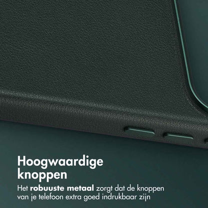 Access MagSafe Leather Backcover for Apple iPhone 17 Pro - Cedar Green 