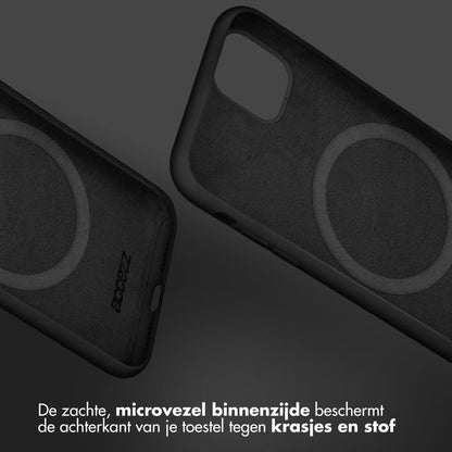 Access Liquid Silicone Backcover with MagSafe for Apple iPhone 17 - Black