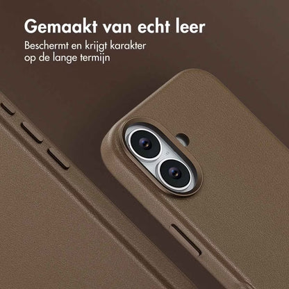 Access MagSafe Leather Backcover for Apple iPhone 17 - Coffee 