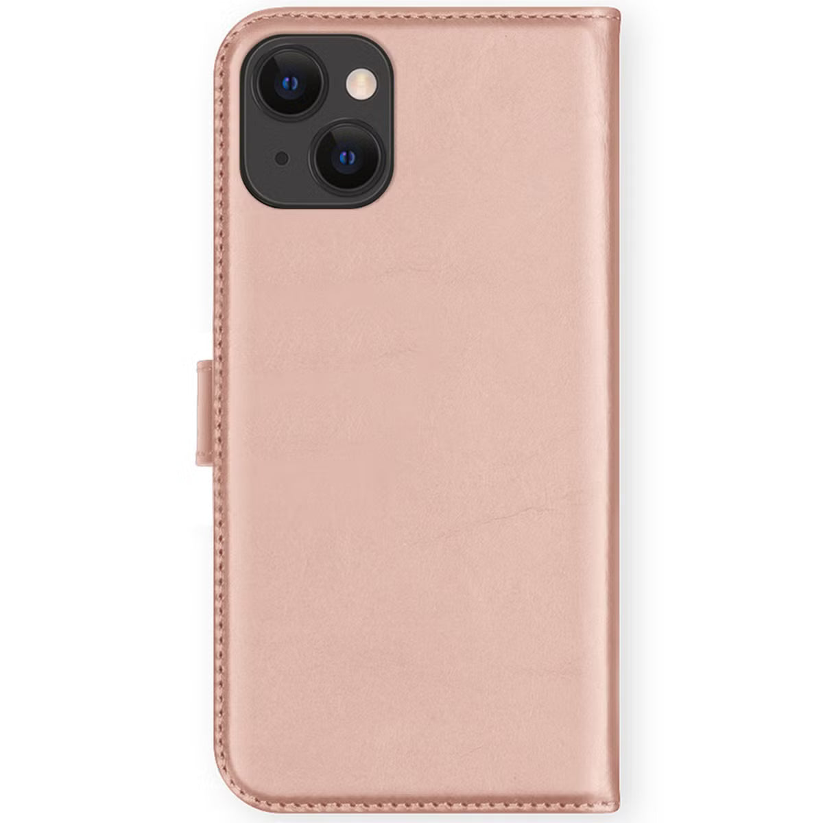 Selencia Echt Leren Bookcase for iPhone 13 - Pink 