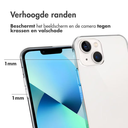 Accezz Clear Backcover for iPhone 13 - Transparent 