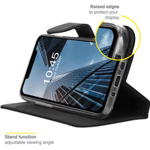 Accezz Wallet Softcase Bookcase for iPhone 13 - Black