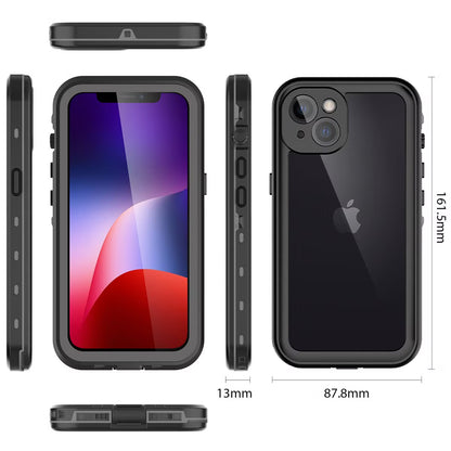 Redpepper Dot Plus Waterproof Backcover for Apple iPhone 13 - Black 