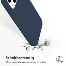 Access Liquid Silicone Backcover for Apple iPhone 14 / 13 - Donkerblauw 