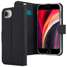 Accezz Wallet Softcase Bookcase voor de Apple iPhone 16e - Zwart