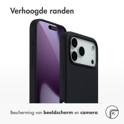 Access Liquid Silicone Backcover with MagSafe for Apple iPhone 17 Pro Max - Black 